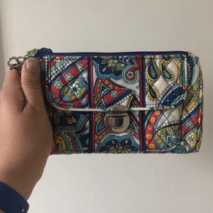 Vera Bradley Marina Floral wristlet